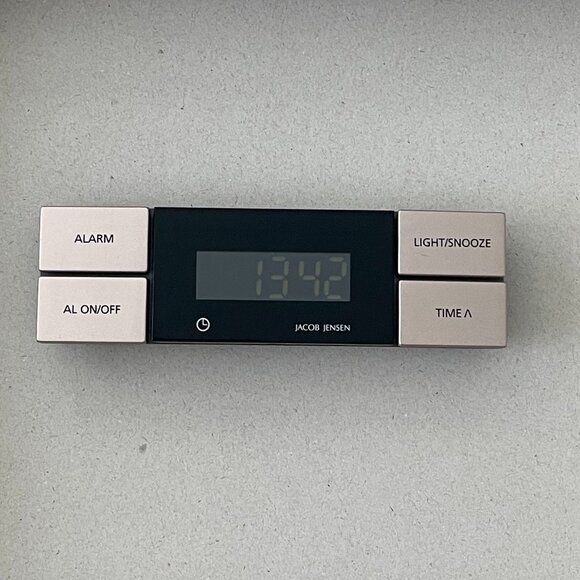Travel Alarm Clock Jacob Jensen - Picture 1 of 4